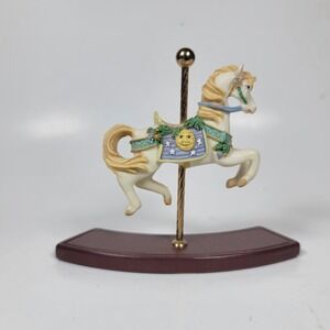 Princeton Gallery Carousel Birthstone Horse - October 1994